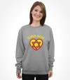 Super Mom Star of David Jewish Super Hero Shirt