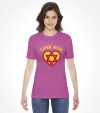 Super Mom Star of David Jewish Super Hero Shirt