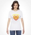 Super Mom Star of David Jewish Super Hero Shirt