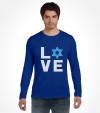 I Love Israel - Jewish Star of David Support Israel