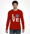 I Love Israel - Jewish Star of David Support Israel