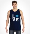I Love Israel - Jewish Star of David Support Israel