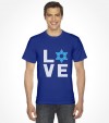 I Love Israel - Jewish Star of David Support Israel