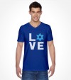 I Love Israel - Jewish Star of David Support Israel