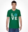 I Love Israel - Jewish Star of David Support Israel