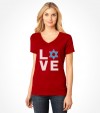 I Love Israel - Jewish Star of David Support Israel