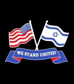 We Stand United - America and Israel Support Shirt