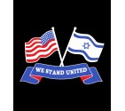 We Stand United - America and Israel Support Shirt