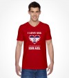 I Love USA and My Heart Stands with Israel Shirt