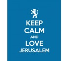 Keep Calm and Love Jerusalem Lion of Judah Shirt