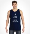 Keep Calm and Love Jerusalem Lion of Judah Shirt