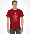 Keep Calm and Love Jerusalem Lion of Judah Shirt