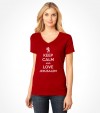 Keep Calm and Love Jerusalem Lion of Judah Shirt