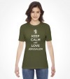 Keep Calm and Love Jerusalem Lion of Judah Shirt