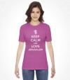 Keep Calm and Love Jerusalem Lion of Judah Shirt