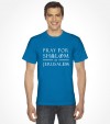 Pray for Shalom in Jerusalem Star of David Shirt