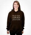 Pray for Shalom in Jerusalem Star of David Shirt