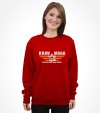 Train Hard Fight Harder Krav Maga Shirt