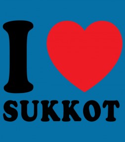 I Love Sukkot Jewish Holiday Shirt