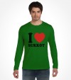 I Love Sukkot Jewish Holiday Shirt