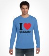 I Love Sukkot Jewish Holiday Shirt