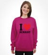 I Love Sukkot Jewish Holiday Shirt