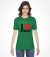 I Love Sukkot Jewish Holiday Shirt