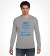 Keep Calm and Enjoy Sukkot Funny Jewish Holiday Shirt