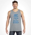 Keep Calm and Enjoy Sukkot Funny Jewish Holiday Shirt