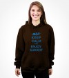 Keep Calm and Enjoy Sukkot Funny Jewish Holiday Shirt