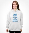 Keep Calm and Enjoy Sukkot Funny Jewish Holiday Shirt