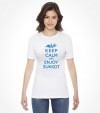 Keep Calm and Enjoy Sukkot Funny Jewish Holiday Shirt