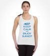 Keep Calm and Enjoy Sukkot Funny Jewish Holiday Shirt