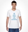 Keep Calm and Forgive, It's Almost Yom Kippur Jewish Shirt