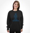 Keep Calm and Forgive, It's Almost Yom Kippur Jewish Shirt