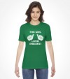 "This Girl Loves Presents" Funny Jewish Hanukkah Shirt