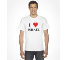 I Love Israel White S Men's T-Shirt