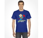 "Afikoman" Action Hero for Passover - Funny Jewish Blue M Men's T-Shirt