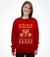 Ugly Christmas Hanukkah Sweater