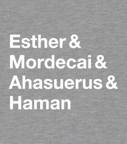 Esther & Mordecai & Ahasuerus & Haman - Purim Players
