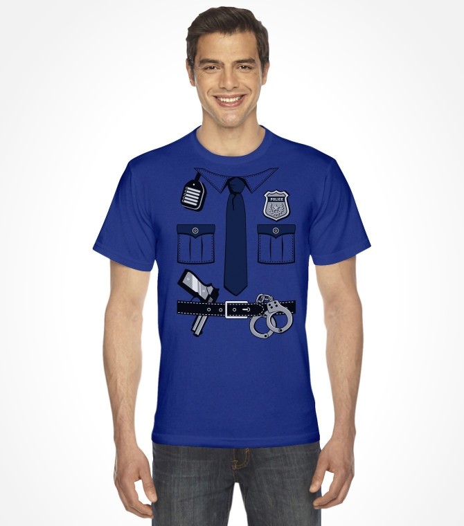 Police Cop Uniform Easy Purim Costume