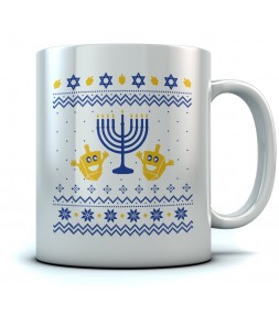 ugly Hanukkah Holiday Gift Mug