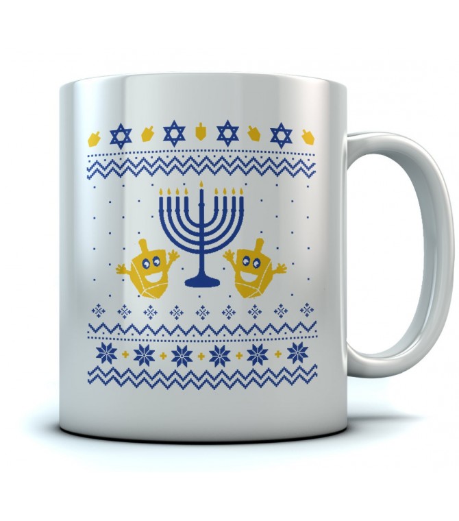 ugly Hanukkah Holiday Gift Mug