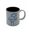 Am Israel Chai Hebrew Graffiti Mug