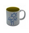 Am Israel Chai Hebrew Graffiti Mug