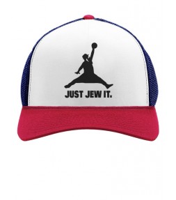 Just Jew It. Funny Jewish Israel Cap