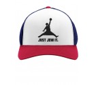 Just Jew It. Funny Jewish Israel Cap