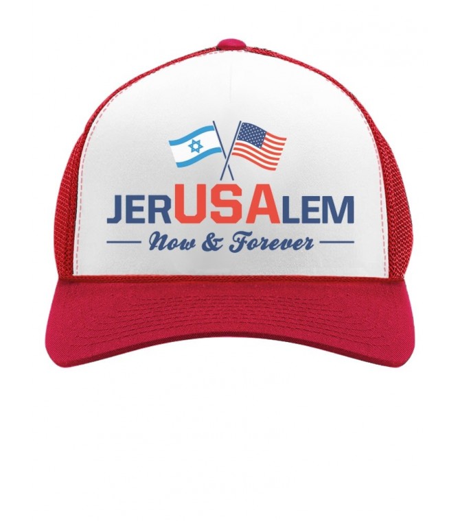 Jerusalem Now & Forever Trump Jerusalem Declaration Cap