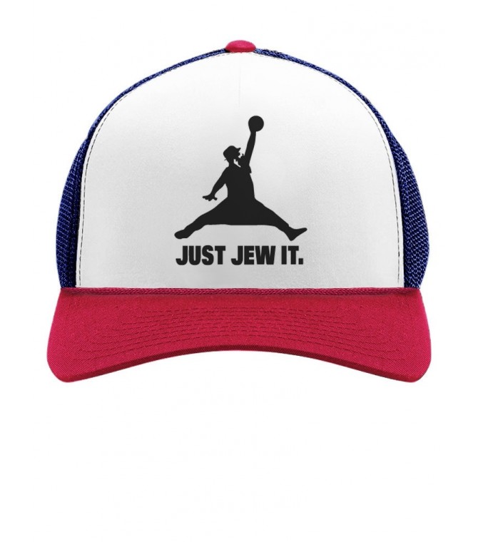 Just Jew It. Funny Jewish Israel Cap