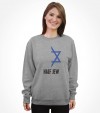 Funny Half Jew With Half Jewish Star Shirt